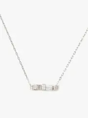 ribbon pavé bow mini pendant