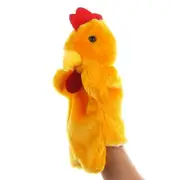 Rooster Shape Fun Children's Toys Enlightenment Storytelling Play Hand Puppet AU