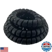 XIENLIU Spiral Wrap Cable Protector - 2.0" OD x 10' Pre-Cut Lengths - Safe Ho