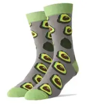 OOOH YEAH! Men's Crew-Avacado Socks