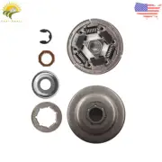 3/8"-7T Clutch Drum Rim Sprocket Bearing Kit For Stihl 036 MS360 Chainsaw
