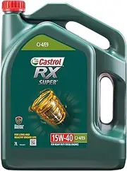 Castrol 15W-40 CJ-4/E9 RX Super Engine Oil 7 Litre