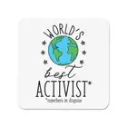 World's Best Activist Fridge Magnet Worlds Best Favourite Joke Superhero Funny