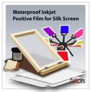 Waterproof Inkjet Positive Film For Silk Screen 13" x 19" (100 Sheets)