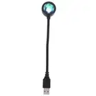 LED USB Sunset Lamp Night Light Projector Birthday Decoration3405