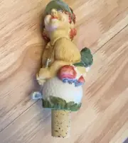Golfers Wine Bottle Stopper The Guardian of the Grapes Golfer Putter Collect NIB