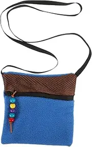 Kisangel Breathable Pet Carrier Bag for Small Animals Wear Resistant Reptile Pouch with Safety Buckle for Outdoor Travel and Activities Fits Guinea Pigs and Sugar Gliders