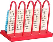 Abaodam Educational Calculation Tool for Early Math Learning Lightweight and Portable Counting Frame for Boys for Kindergarten and Primary School