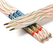ThEast 10 Piece Rainbow Coloured Pencils, 4 in 1 Colouring Pencils for Kids, Multi Coloured Pencils for Adults Colouring, Drawing, Pre-sharpened, Pencils for Party Bags