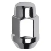 Chrome Heat Treated Cone Seat Acorn Bulge Lug Nut Fits 1987-1996 Chevy Corsica