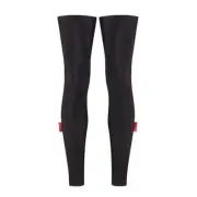 Black Cycling Leg Warmer Coolmax MTB Bicycle Bike Knee Leg Cooler with Zipper