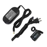 HQRP Adaptador de CA más Acoplador CC para Panasonic Lumix DMC-FZ47 / DMC-FZ70
