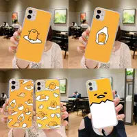 在飛比找蝦皮購物優惠-Y-129 Gudetama 矽膠 TPU 手機殼兼容 iP