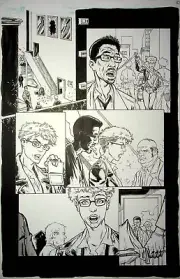 COMIC TYRESE GIBSON'S MAYHEM! ORIGINAL ART BY TONE RODRIGUEZ #1 PG 10 IMAGE