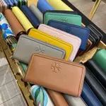 🇺🇸美國代購✈️TORY BURCH THEA ZIP WALLET🌈TB THEA拉鍊長夾🌈荔枝紋牛皮🌈ㄇ字鍊長夾