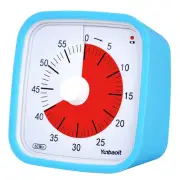 Yunbaoit VT01 Upgraded 60 Minute Visual Timer with Protective Case Silent Countd
