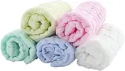 Generic 5pcs Towel Washcloths Bath Towel Towels Bath Towels Hand Towel Facial Towels Reusable Facial Towels Newborn Face Towels Cotton