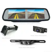 4.3" Dual Screen Mirror Car Monitor Bracket Front / Rear View Reversing Camera