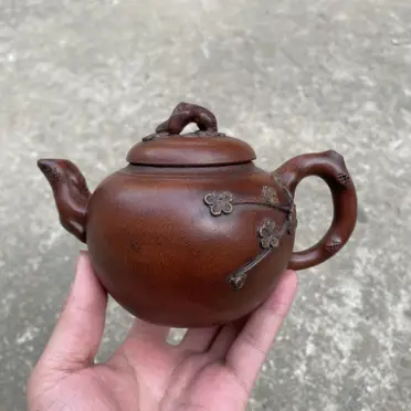 急須 茶の湯 宜興紫砂壺 六方壺 原鉱底槽清 純手工 約240cc 中国茶器 急須 茶の湯 宜興紫砂壺 六方壺 原鉱底槽清 純手工 約240cc 中国茶器