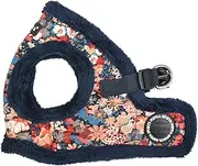 [Puppia] Dog Harness for Small and Medium Dogs - Gianni Harness B - Adjustable und Comfortable,Navy Blue