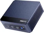 Mini PC, Intel Alder Lake N100 (up to 3.4GHz), 16GB RAM DDR4 512GB M.2 SSD Desktop, Mini Computer/ 4 USB 3.2 /Dual 4K HDMI/WiFi 5.2/1000M LAN/BT 4.2 Micro PC Home Office