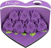 Notepad Paper Craft, 156 Sheets Love Shape Flower Paper Carving Art Notepad, Paper Carving Notes, Flower Shape Non-Sticky Creative Papers Card Craft for Men, Women, Desk