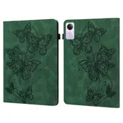 Case For Xiaomi Redmi Pad Se, Butterfly Pattern Leather Tablet Cover With Card Slots
