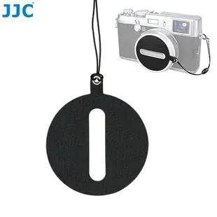 JJC 鏡頭蓋防丟繩皮貼 適用於富士Fujifilm X100V X100F X100T X100S X100 相機鏡頭