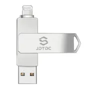 Apple MFi Certified 512GB iPhone USB Memory Lightning Compatible Flash Driv 591