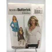 Shirt Tunic Top Belt Size 6-12 B5084 Uncut Sewing Pattern Butterick