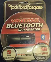 Rockford Fosgate Universal Bluetooth Audio Streaming Adapter + USB Charging Out