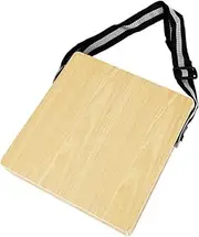 Byttlerom Portable Travel Wooden Box Drum, Hand Percussion Instrument for Kids and Adults, Cajon Hand Drum
