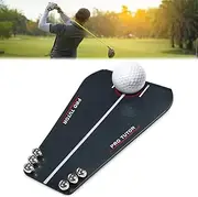 Golf Tempo Trainer Putting Tutor, Golf Return Putting Mat, Golf Putting Mirror Training Golf Mirror Sets Alignment Golf Accessories Swing Trainer Practice Your Putting Alignment Tool