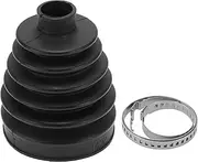 X AUTOHAUX No.8K0407285E CV Joint Boot Kit W/Clamps for Porsche Macan 2015-2022 for Porsche Cayenne 2019-2022 Outer Constant Velocity Joint Boot Durable 1 Set