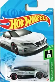 HOT WHEELS 2021 M CASE NISSAN LEAF NISMO RC_02 NEW MODEL GREEN SPEED 217/250 MOC