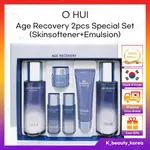 [O HUI] AGE RECOVERY 2PCS 特別套裝(皮膚柔軟劑+乳液)/抗皺抗衰老保濕霜 [韓國] OHUI