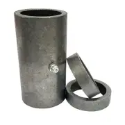 3 1/4" Pipe Hinge Sleeve for 1.315" OD Pipe with 1 Sleeve and 2 Collar Bare
