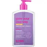 b.tan Glow Your Own Way Next Level Dark Clear Self Tan Gel 473mL