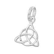Silver Triangle Charm