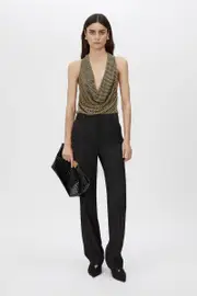 Paxton Bodysuit in Black Honey - CAMILLA AND MARC® C&M