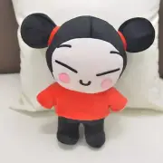 PUCCA Plush Doll Maruko Head Chinese Doll Doll, Cartoon Plush Doll Gift Decorate