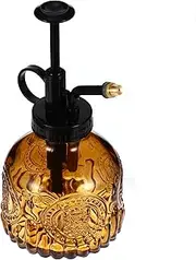 Glass Watering Spray Bottles Vintage Plant Mister Spritzer Top Pump Watering Can Decorative Plant Indoor Outdoor Watering Pot