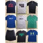 （二手商品）UNDERARMOUR UA NIKE ADIDAS 短T 緊身衣 短褲