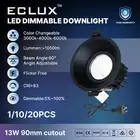 13W led Downlights 90mm tri color led Dimmable led spot light led driver ip44