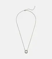 [Roxanne First] Roxanne First Have A Nice Day 14kt gold necklace with diamonds One Size gold