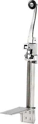 Home Kitchen Manual Table Can Opener W/Plated Steel Base For Cans Up to 11” Tall