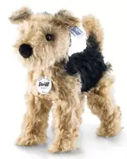 Steiff Terri the Welsh terrier - mohair soft toy collectable puppy dog - 033735