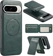 Altartar Magnetic Mobile Phone Case for Google Pixel 8 Pro, Case with Card Slot, Magnetic Wallet Credit Card Case with Stand, Leather, Shockproof Flip Case, Protective Case for Google Pixel 8 Pro