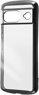 Digital Alchemist Google Pixel 8 Case, Shockproof Clear Soft Case Shock Absorption Camera Protection Design Plated Metallic Hoolem Google Pixel 8 Cover/Black