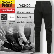 Hard Yakka Tough Jean Work Pants Tradie Cargo Heavy Duty DYNEEMA?Y03400 NEW